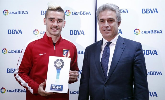 El jugador del Atlético de Madrid Antoine Griezmann