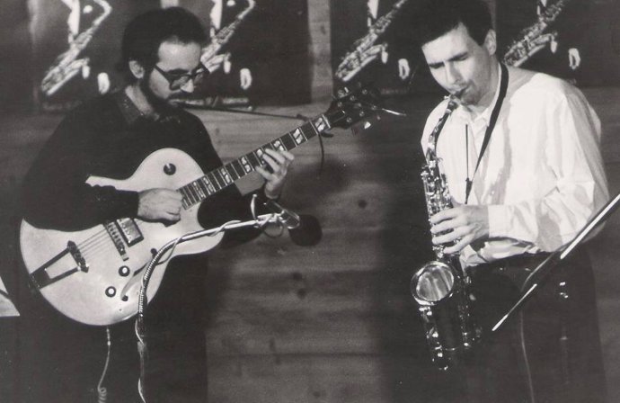 Carlos Gonzálbez y Perico Sambeat, en imagen de archivo.