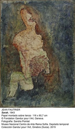 'Sarah' (1943), De Jean Fautrier