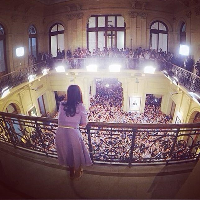 La presidenta de Argentina, Cristina Fernández de Kirchner
