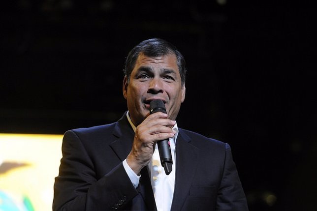 Rafael Correa en aniversario de golpe de Estado 30-S