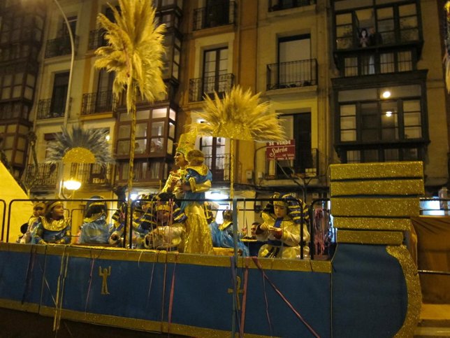 Un momento del desfile de Carnaval 2015