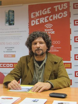 El secretario general de Organización del sindicato, Gregorio Hervás.