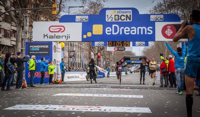 Florence Kiplagat eDreams Mitja Marató de Barcelona