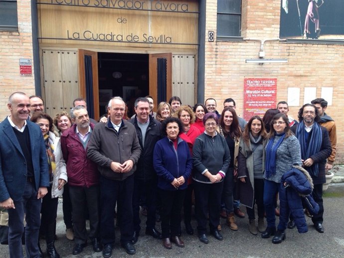 Socialistas en el teatro