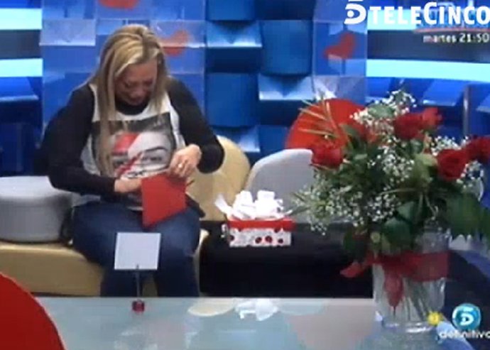 BELÉN ESTEBAN LLORA POR SU NOVIO EN LA CASA DE GRAN HERMANO VIP 