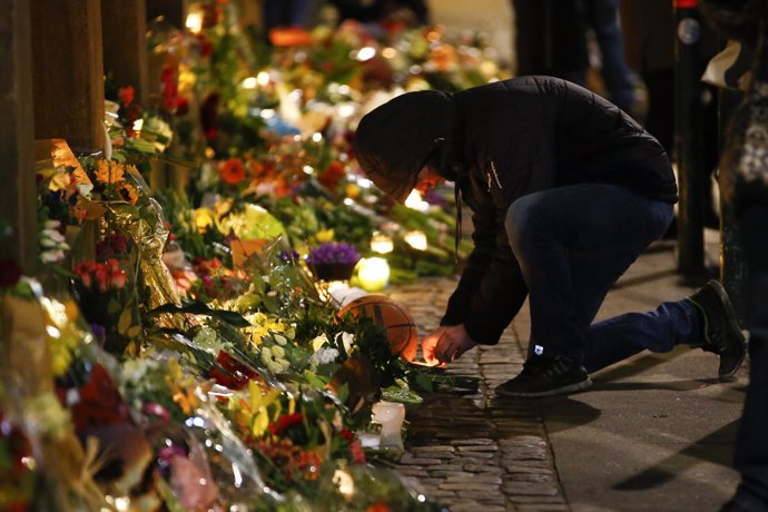 Memorial por las víctimas de los atentados de Copenhague