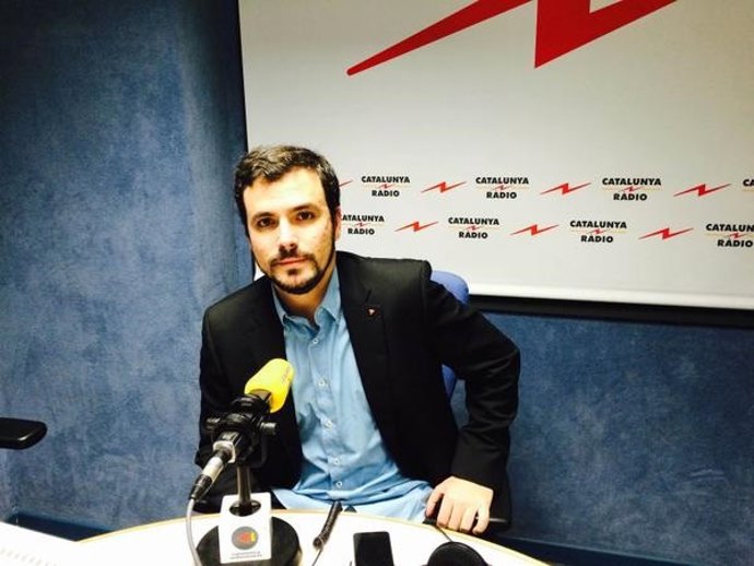 Alberto Garzón en Catalunya Ràdio