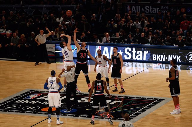 NBA All-Star Game en Madison Square Garden hermanos Gasol