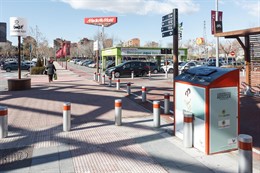 Punto de reciclaje de aceites en Parquesur