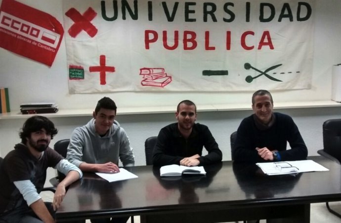 Rueda de prensa del Colectivo de Estudiantes 