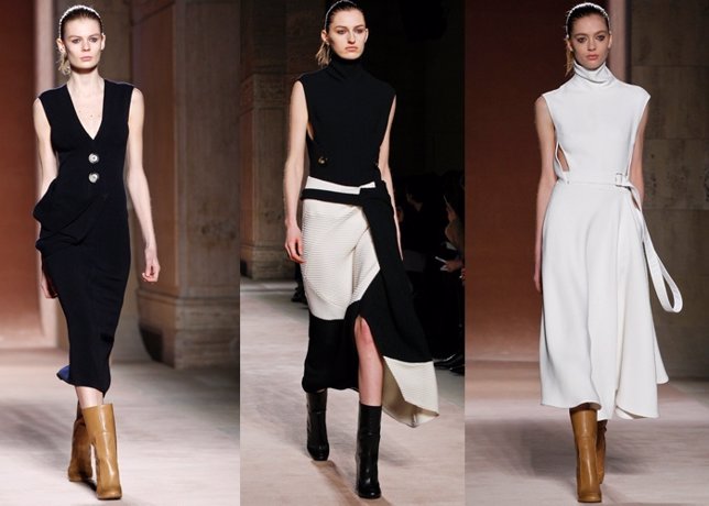 La elegancia del blanco y el negro, la elección perfecta de Victoria Beckham