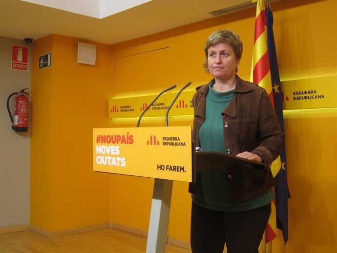 La portavoz de ERC, Anna Simó