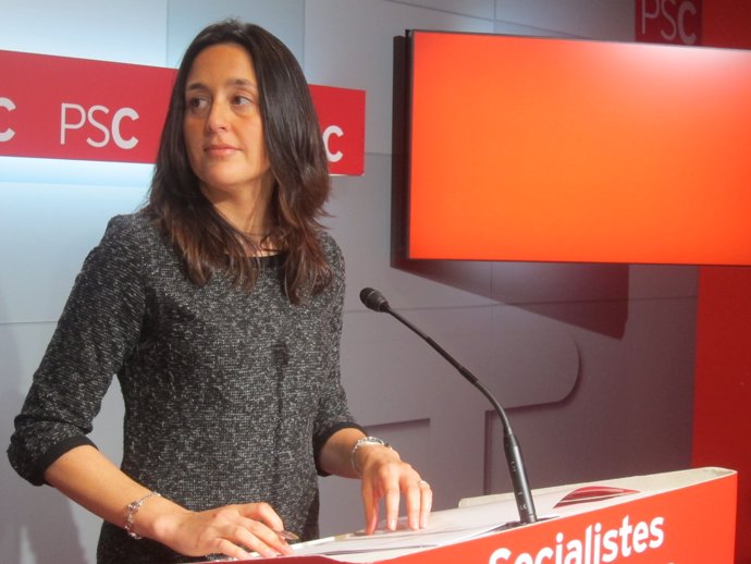 La portavoz del PSC, Esther Niubó