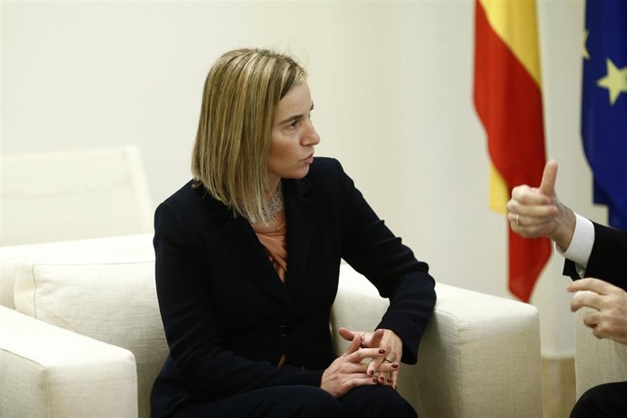 Federica Mogherini en La Moncloa