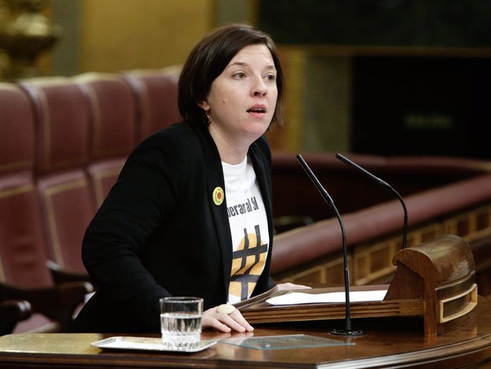 Laia Ortíz, diputada de Iniciativa per Catalunya