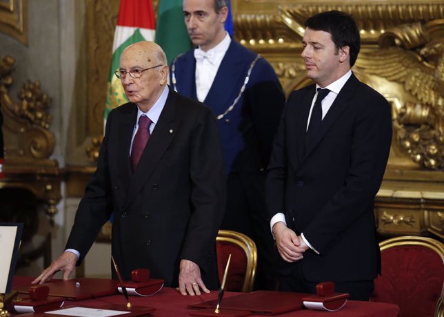 Primer ministro italiano, Matteo Renzi