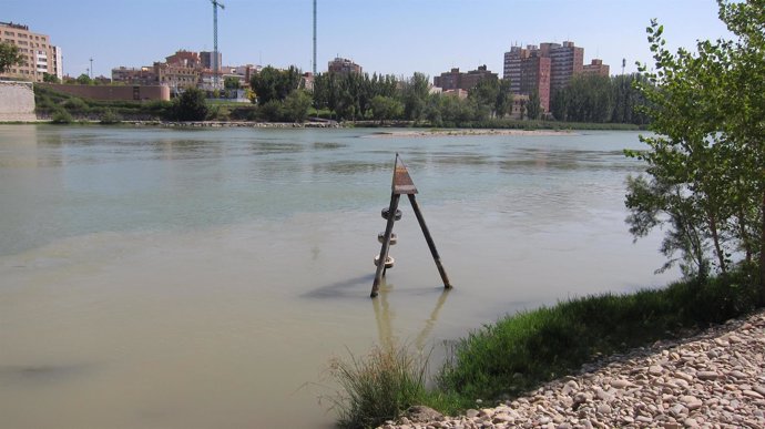 Río Ebro en Zaragoza