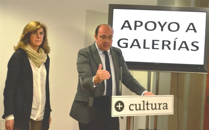 El consejero de Cultura presenta el Plan de Galerías