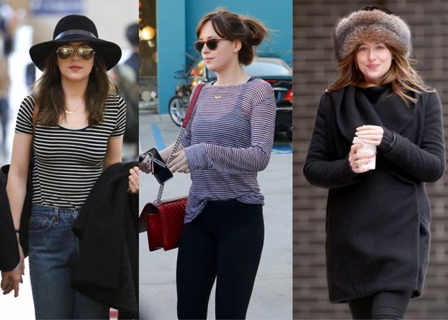 Dakota Johnson prefiere el look casual para el día a día 