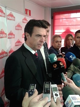 Soria, ante los periodistas