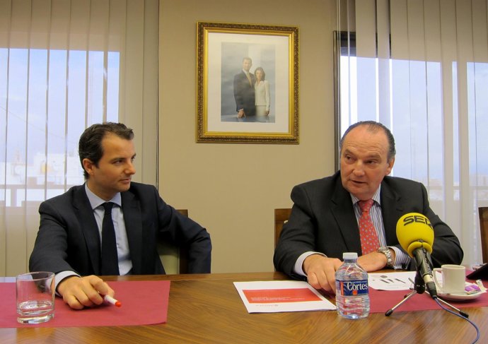 José Vicente Morata, presidente de Cámara Valencia, en la rueda de prensa.