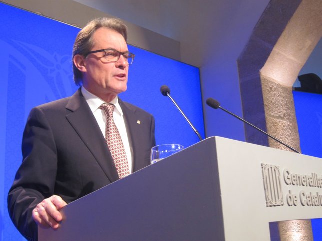 Artur Mas, presidente de la Generalitat