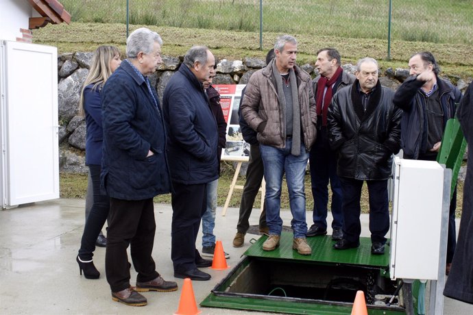 Inauguración del saneamiento del río Campiazo