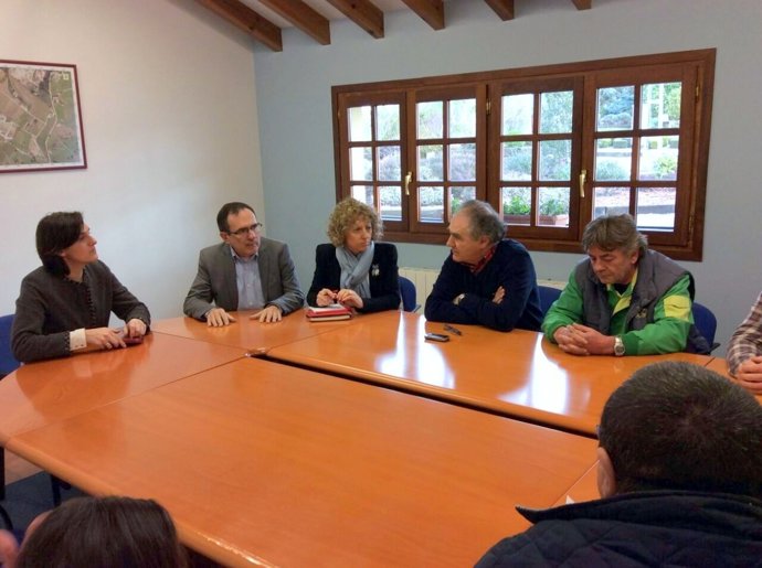 Reunión del PSOE con el SERCA