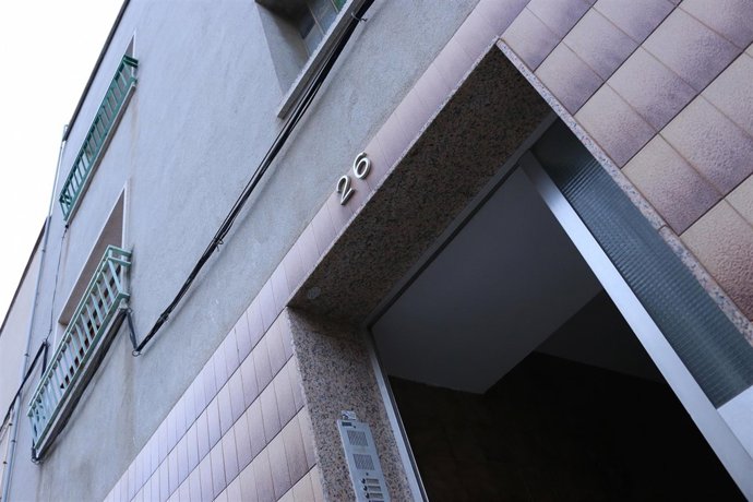 Edificio donde residían los detenidos en Terrassa