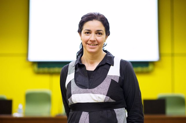 Sara Pasadas del Amo, investigadora de la UPNA.