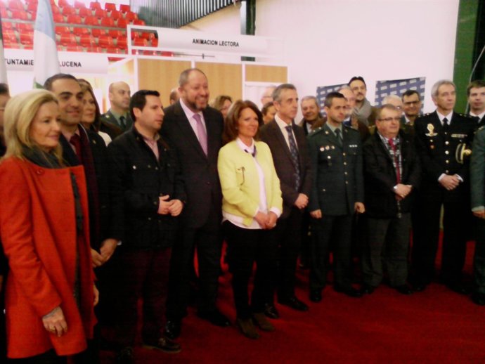 Nutrida representación en la inauguración del XII Salón del Estudiante de Lucena