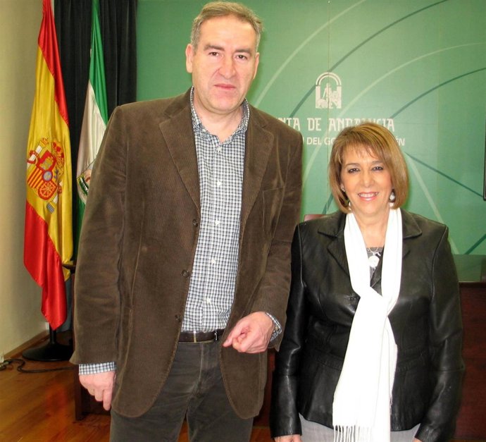 Sebastián Quirós y Purificación Gálvez.