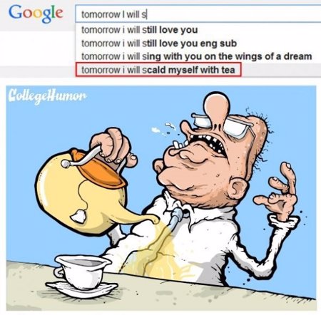 Las búsquedas más graciosas de Google Suggest