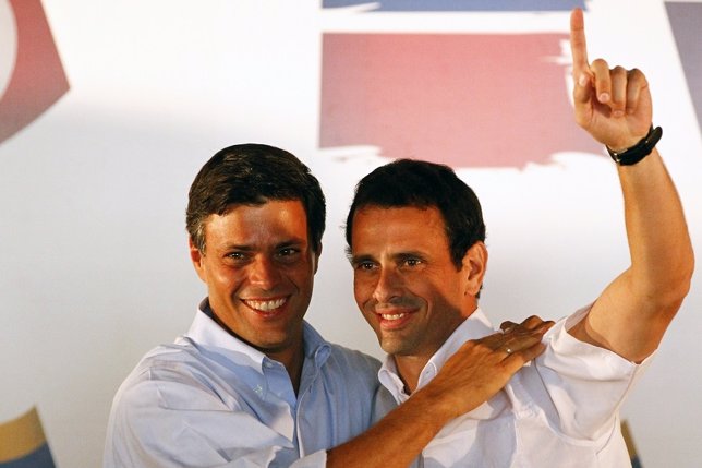Henrique Capriles y Leopoldo López