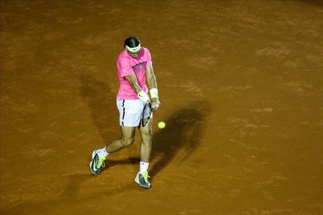 Rafa Nadal en el torneo de Río de Janeiro