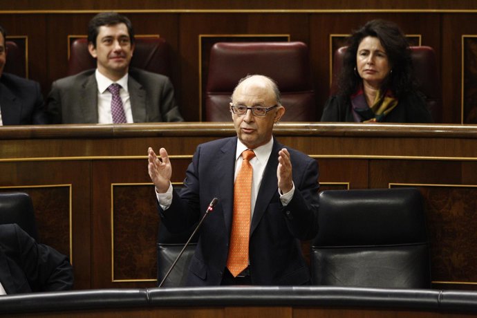 Cristóbal Montoro en el Congreso
