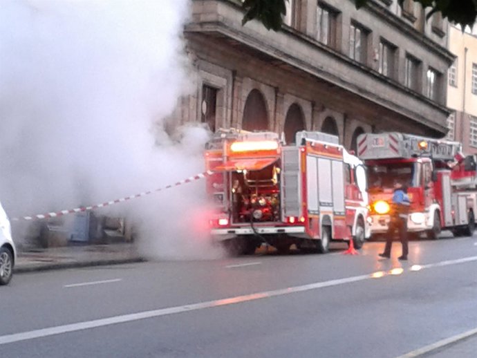 Bomberos en Asturias