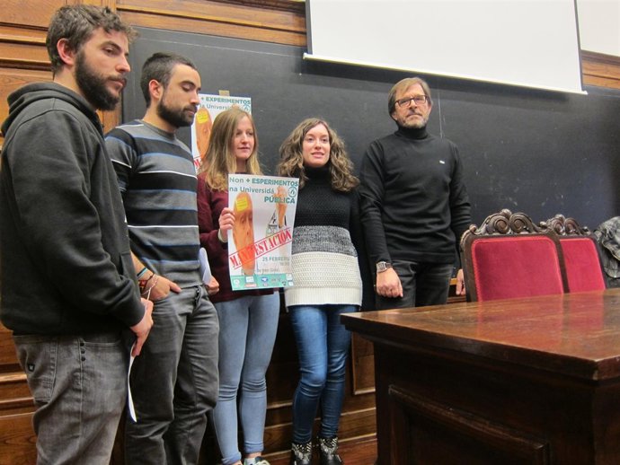 Presentación de la movilización el 25 de febrero. 