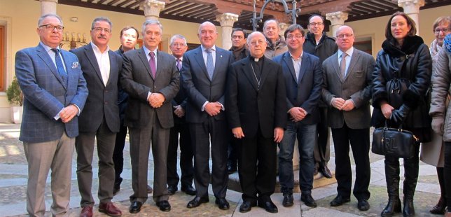 Blázquez, en la Diputación de Valladolid.