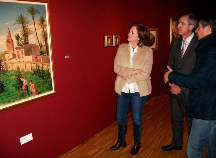 Exposición del pintor murciano Marín Baldo en el Museo de Bellas Artes de Murcia