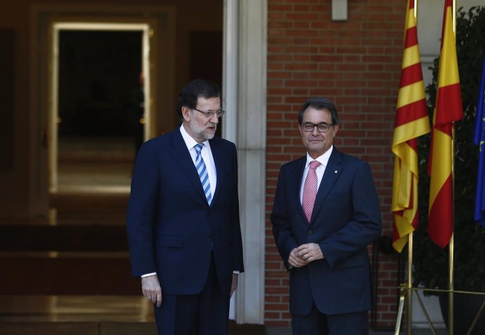 Artur Mas y Mariano Rajoy (Archivo)
