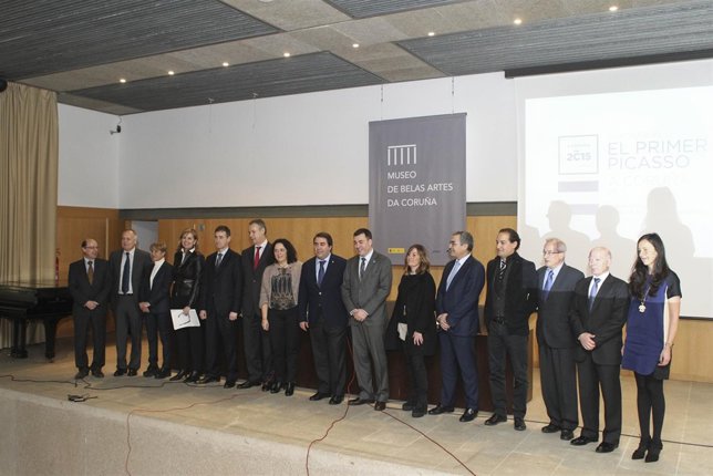 Presentación de la exposición de Picasso en A Coruña 