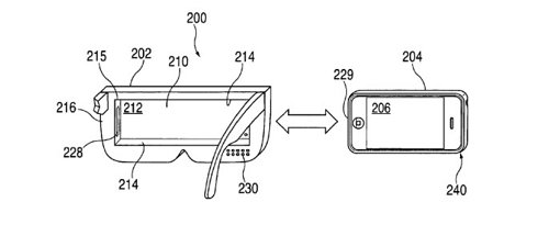 Patente casco realidad virtual Apple