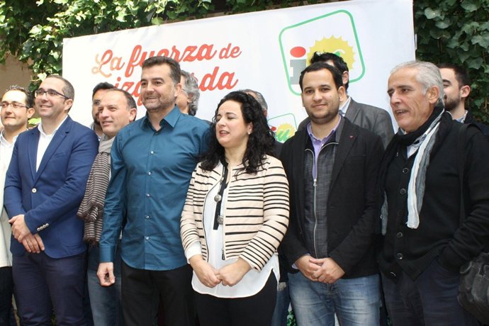 Maíllo en la presentación de los candidatos.