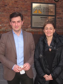 Jose María perez y María Luz Rodríguez, de la Comisión Ejecutiva del PSOE