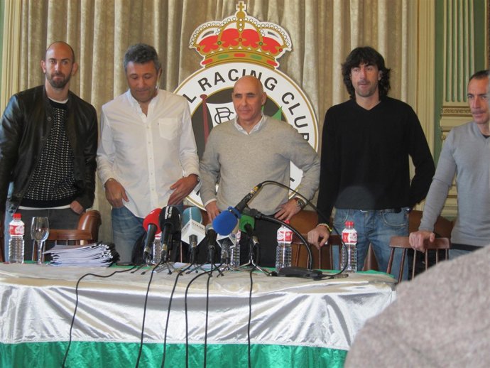 Miembros de la Asociación de Ex Jugadores del Racing
