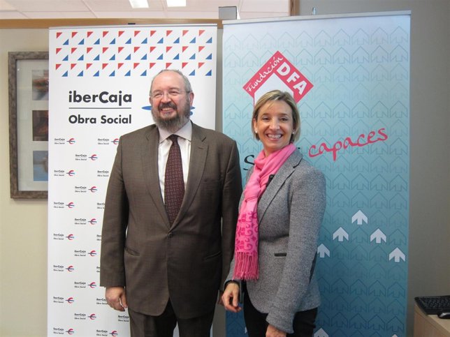 José Miguel Monserrate y Teresa Fernández, este jueves en Fundación DFA