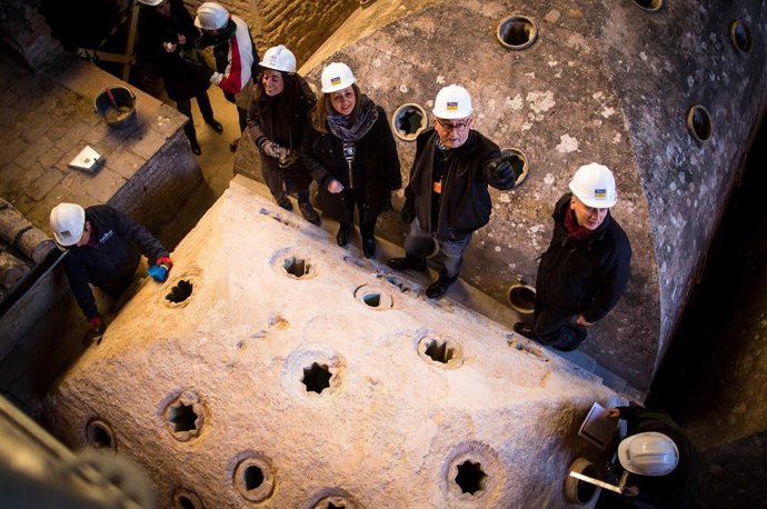 Restauración bóvedas de los baños de la Alhambra