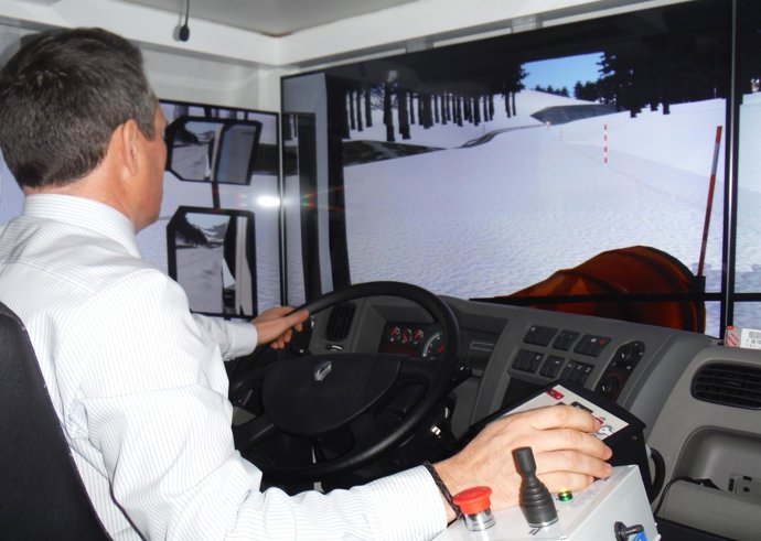 Simulador máquinas quitanieves